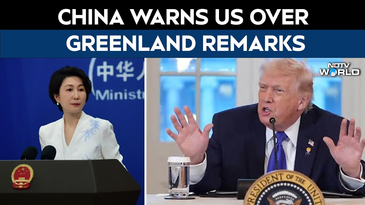 Trump On Greenland | China Hits Back At Trump’s Greenland Remark, Defends Arctic Operations