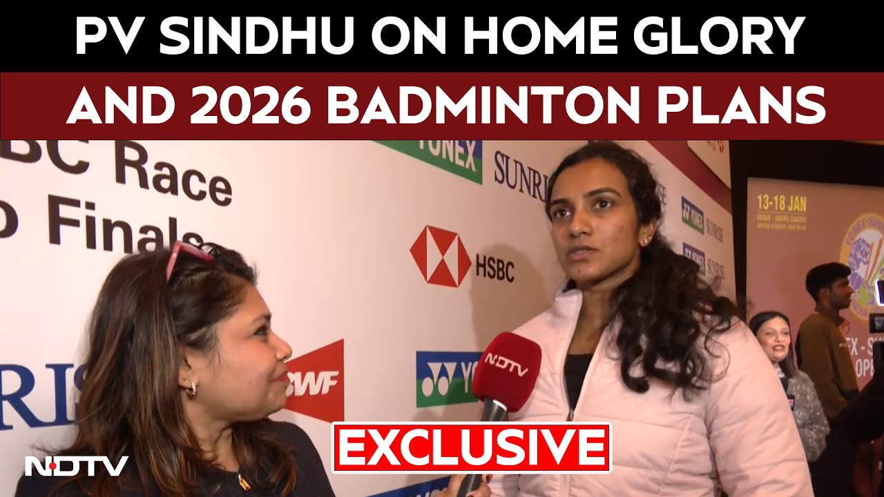 PV Sindhu NDTV Interview | Exclusive: PV Sindhu On Home Glory And 2026 Badminton Plans