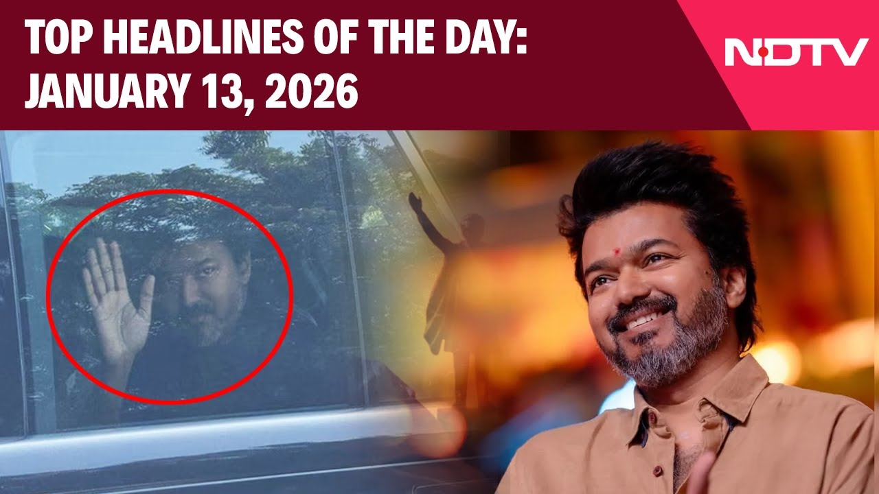 Actor Vijay News | CBI Set To Quiz Vijay Again | Top Headlines Of The Day: January 13, 2026
