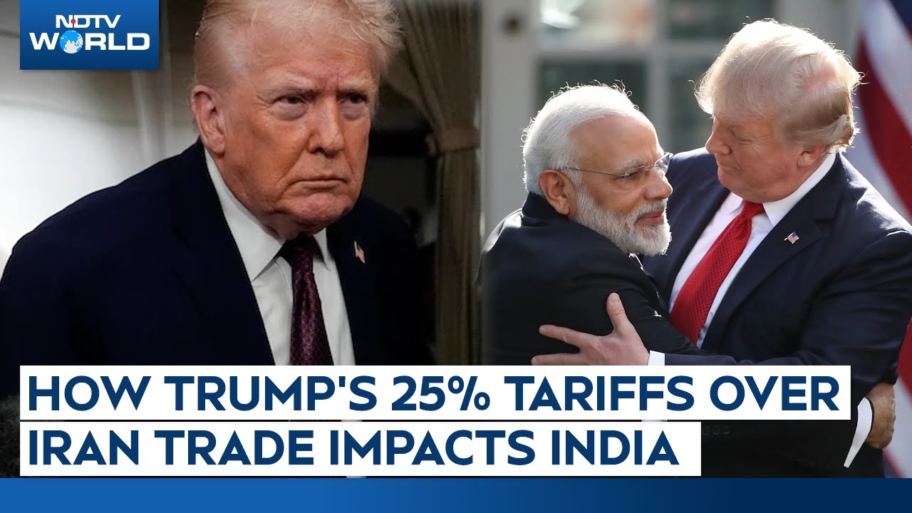 How Donald Trump's 25% Tariffs Over Iran Trade May Impact India