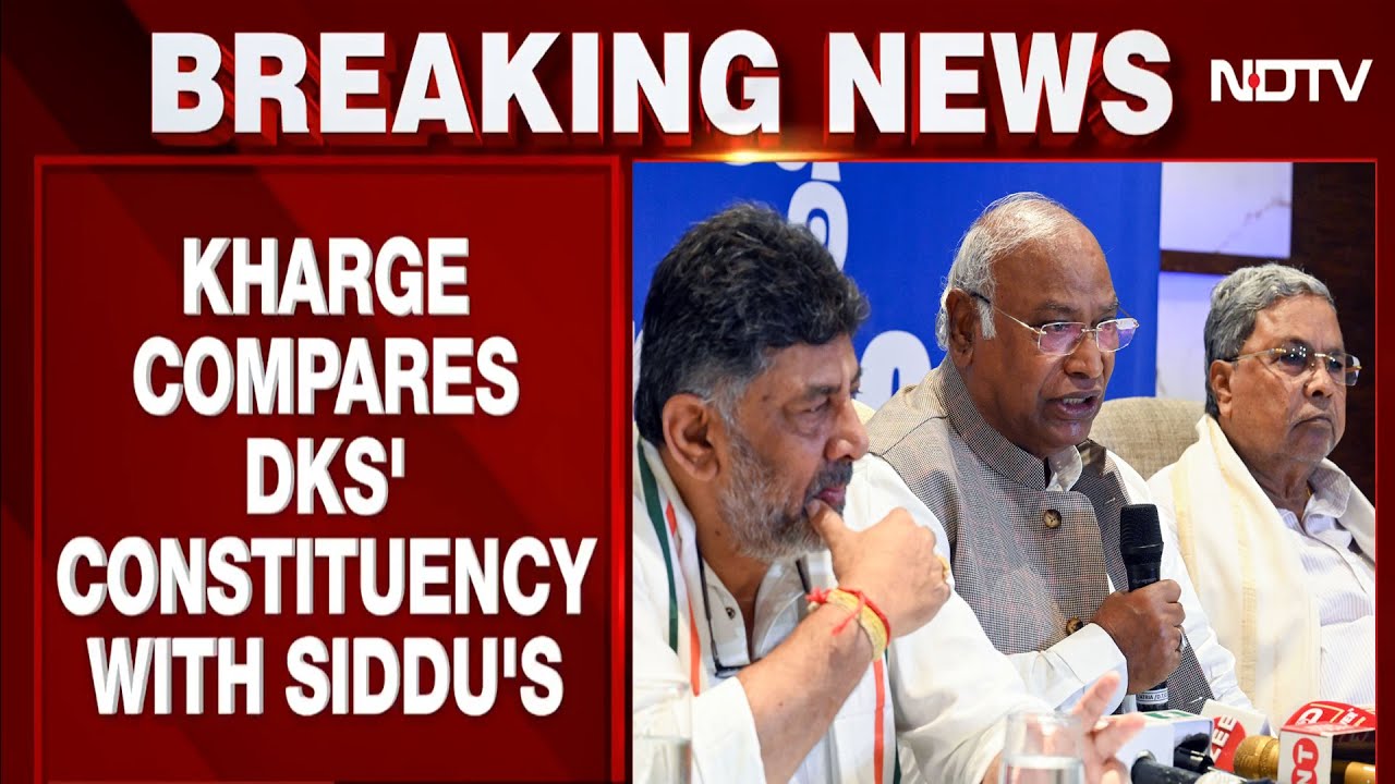 Karnataka Congress Row | Kharge Compares Constituencies, Fuels Talk Of Karnataka CM Power Balance
