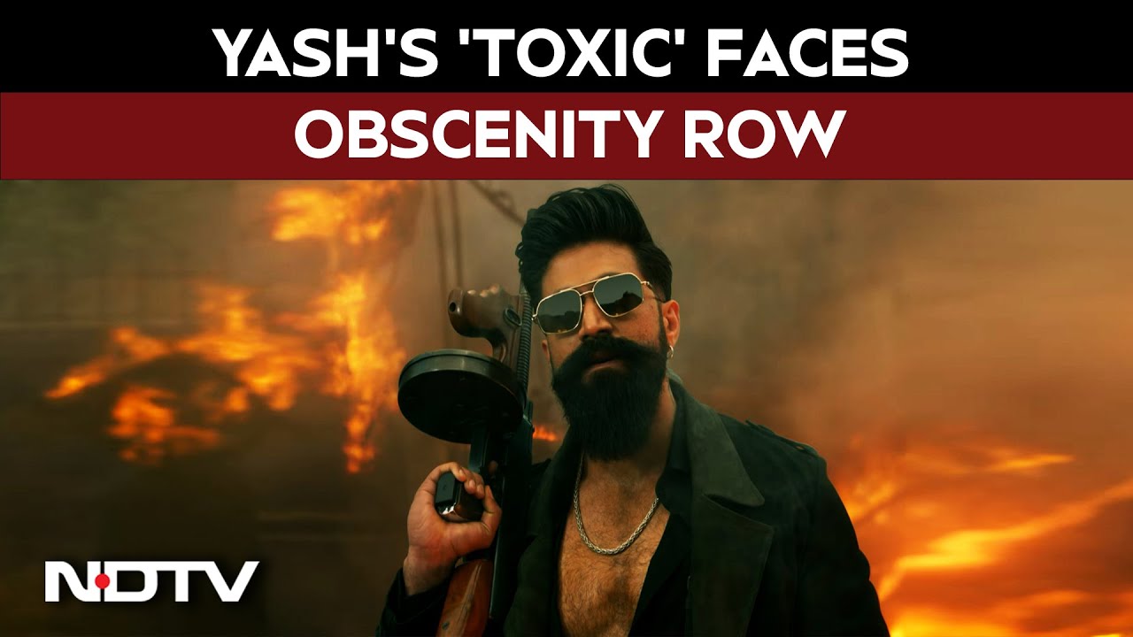 Toxic Movie Teaser | Yash's 'Toxic' Faces Obscenity Row, Karnataka Women's Panel Seeks Action
