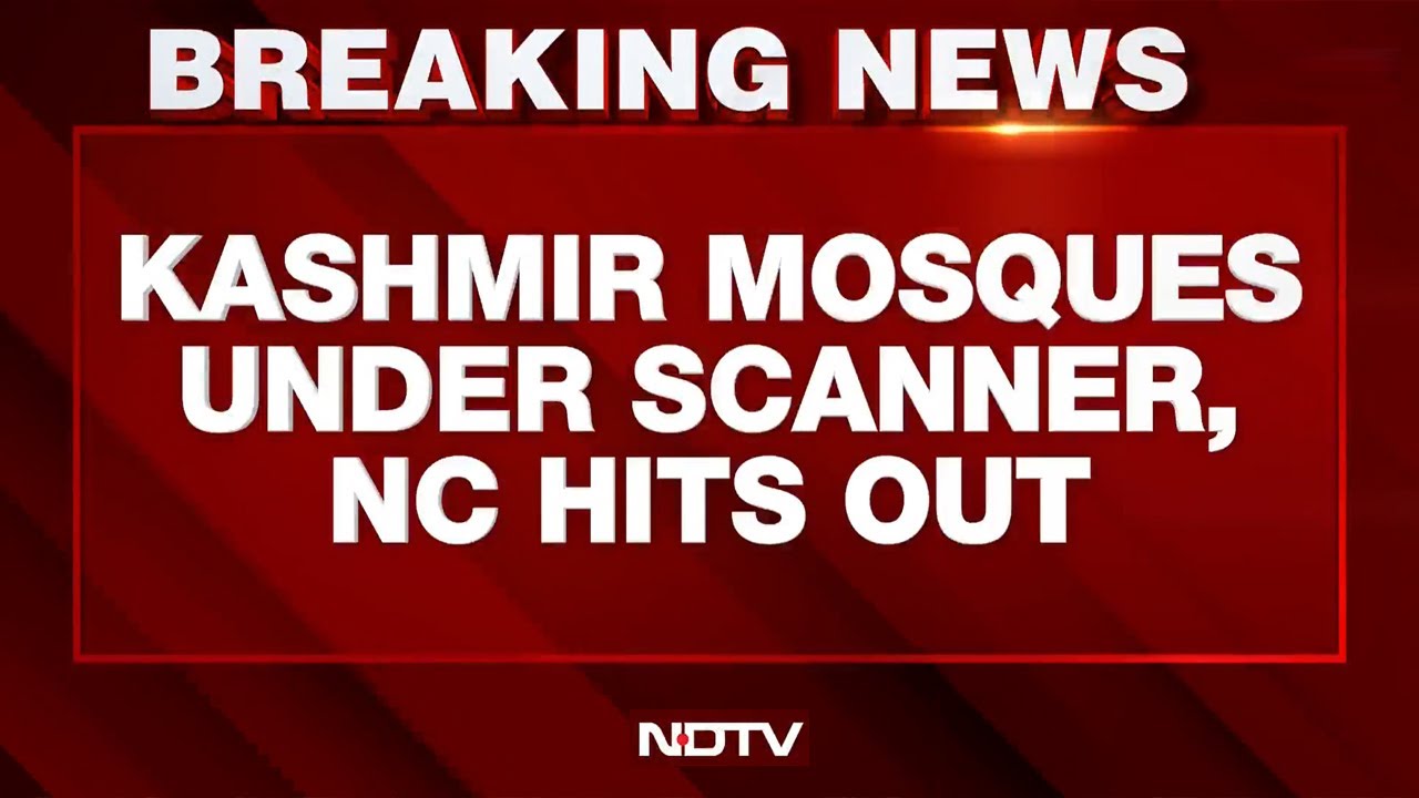 J&K News | Security Audit of Kashmir Mosques Sparks Political Row, NC Hits Out