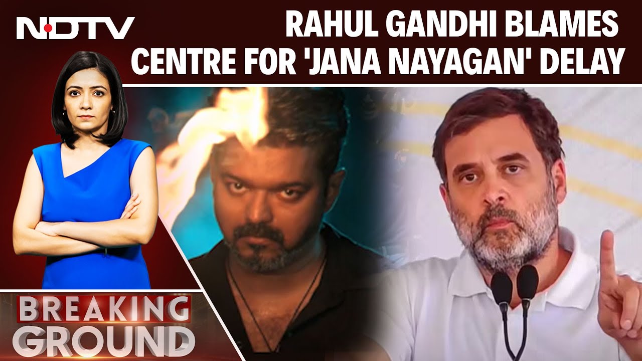 Jana Nayagan Row | Rahul Gandhi Backs 'Jana Nayagan', Calls Film Block An Attack On Tamil Culture