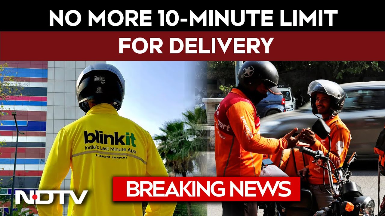 Centre Asks Blinkit, Zepto, Swiggy To Stop 10-Minute Delivery Claims: Sources
