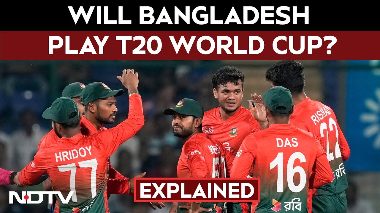 India Bangladesh Cricket News | Will Bangladesh Play The T20 World Cup? Standoff With ICC Over Venue