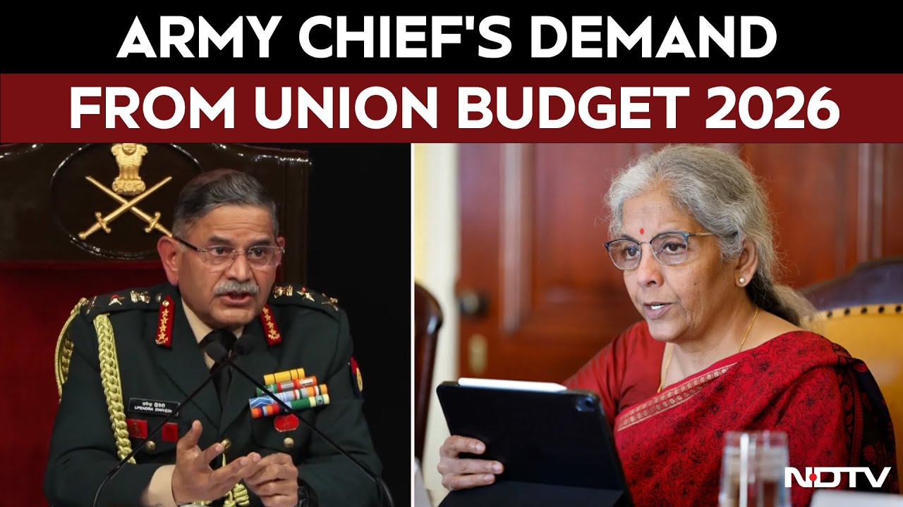 Union Budget 2026 | 'Govt Has Told Us...': Army Chief Flags Key Priorities For Union Budget 2026