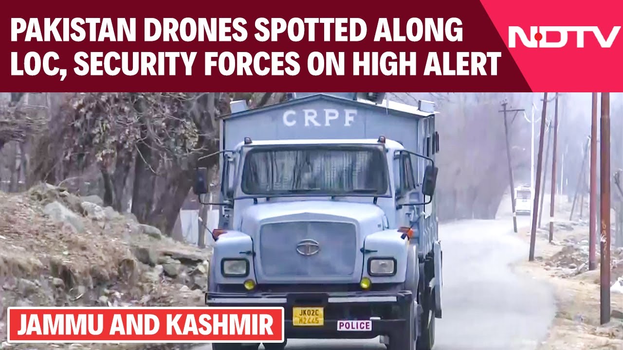 Jammu Kashmir | Pak Drones Spotted Along LoC, Security Forces On High Alert As Search Ops Intensify