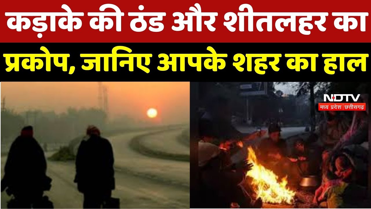 Winter Weather Update : कड़ाके की ठंड और शीतलहर का प्रकोप, जानिए आपके City का हाल