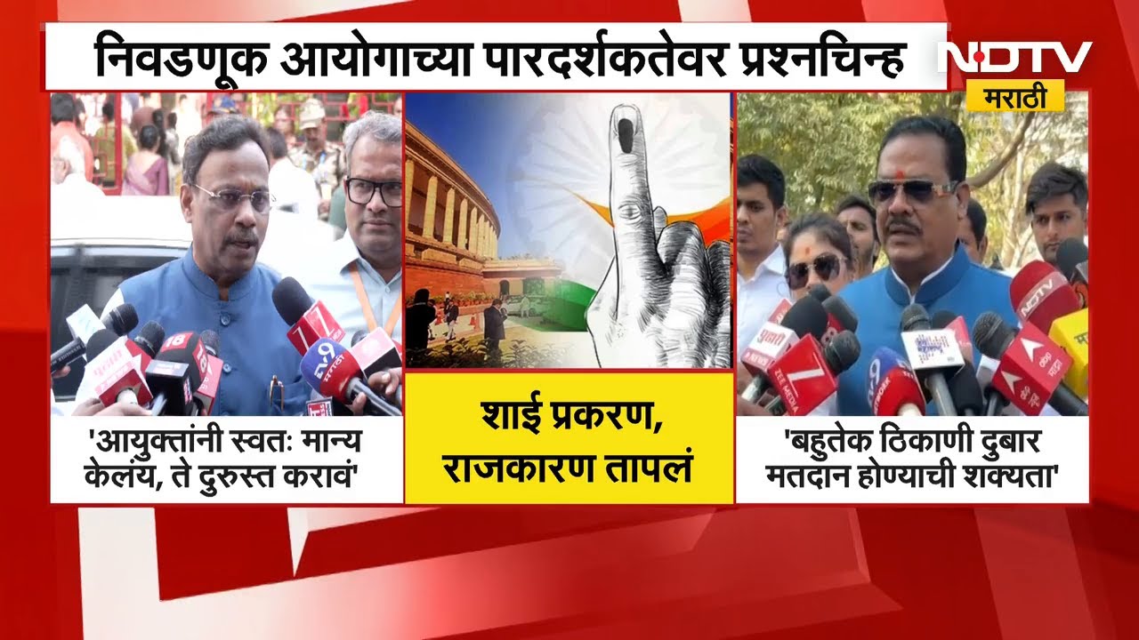 Maharashtra Elections 2026 | 29 महापालिकांसाठी मतदान, शाई प्रकरणावरुन राजकारण तापलं