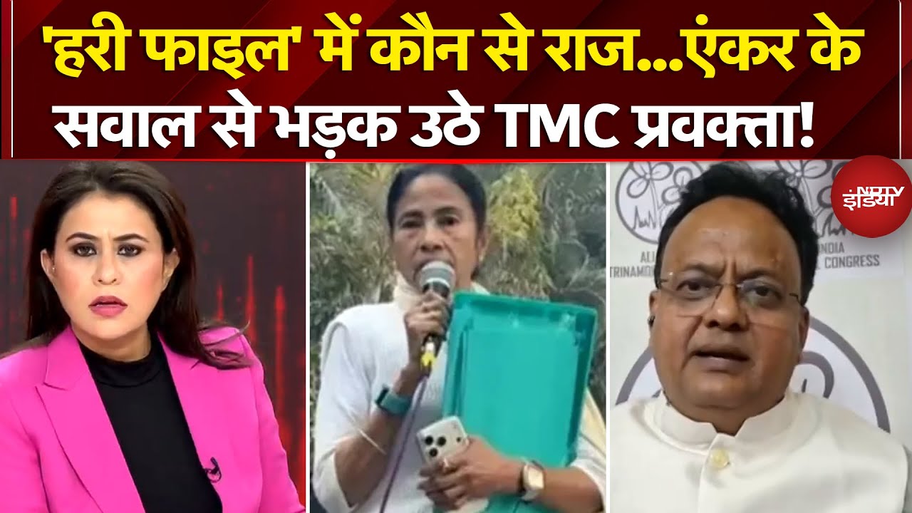 Sucherita Kukreti | Mamata Banerjee को SC से फटकार, Green File के सवाल पर भड़क उठे TMC प्रवक्ता!