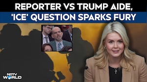 Trump press secretary Karoline Leavitt Blasts Reporter As &lsquo;Left-Wing Activist&rsquo; In Fiery ICE Exchange