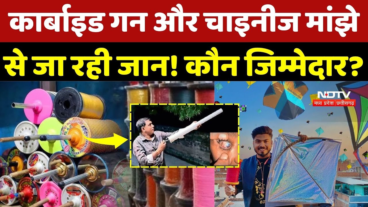 Chinese Manjha: Carbide guns और चाइनीज मांझे से जा रही जान! त्योहारों पर जानलेवा लापरवाही क्यों | MP