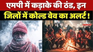 MP Weather Alert: एमपी में कड़ाके की ठंड, इन जिलों में Cold Wave का अलर्ट !