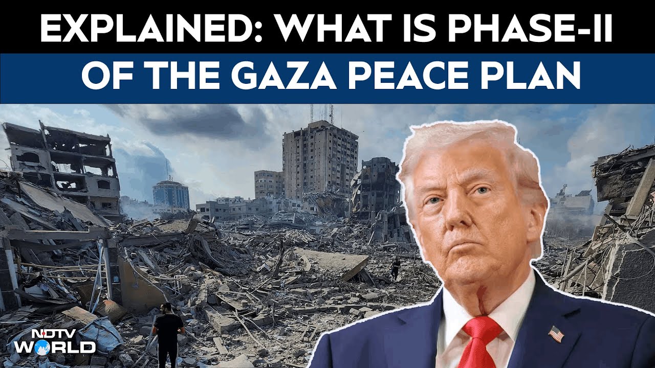 Explained: What Is The Phase-II Of Trump's Gaza Peace Plan