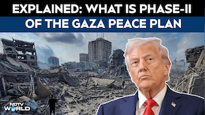 Explained: What Is The Phase-II Of Trump's Gaza Peace Plan