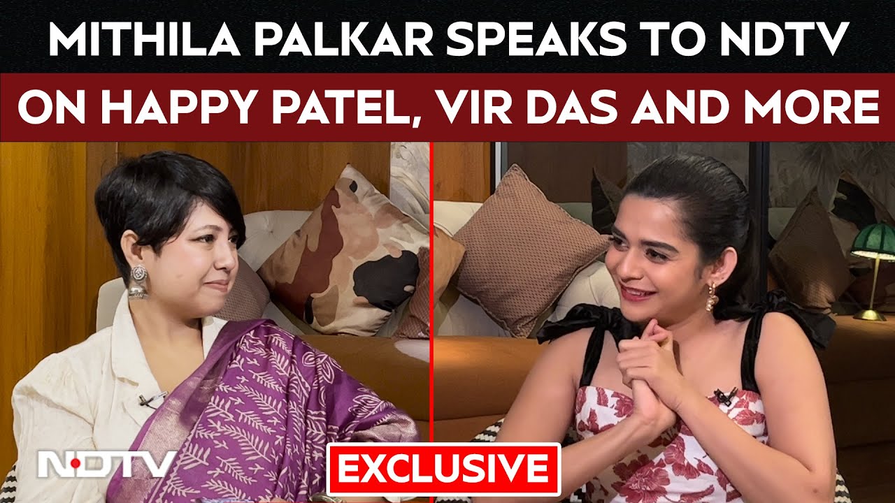 Mithila Palkar Interview | Mithila Palkar Speaks To NDTV On Happy Patel Ahead Of Its Release