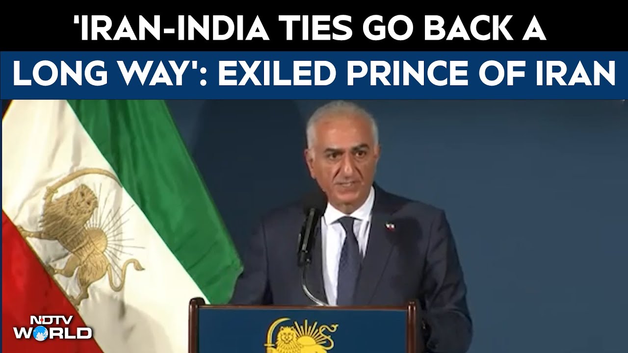 ‘Iran-India Ties Go Back a Long Way’: Reza Pahlavi on Democracy, Cooperation & Global Challenges