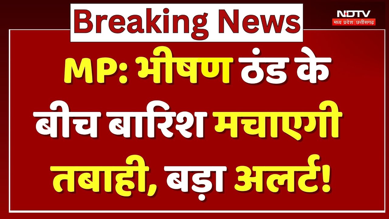 MP Weather Alert: बर्फीली ठंड के बीच बारिश का अलर्ट! | Cold Wave | Winter | Latest | Top News | MPCG