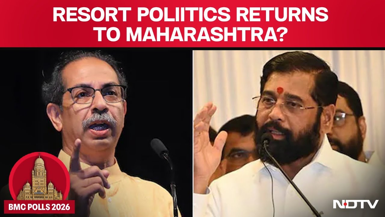 BMC Results 2026 | Resort Politics Returns? Shinde Moves Corporators, Uddhav Alleges BJP Pressure