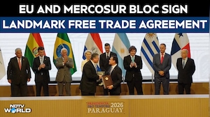 EU And Mercosur Block Of South American Nations Sign Landmark Free Trade Agreement