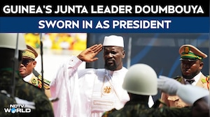 Guinea News | Guinea Junta Leader Mamadi Doumbouya Sworn In As President