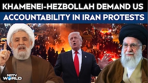 Khamenei Demands US Accountability As Hezbollah Alleges US-Israel Meddling In Iran Protests