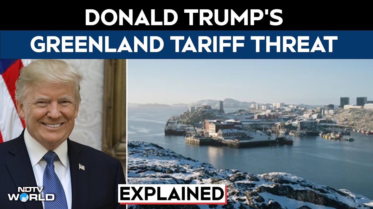 Explained: Donald Trump's Greenland Tariff Threat