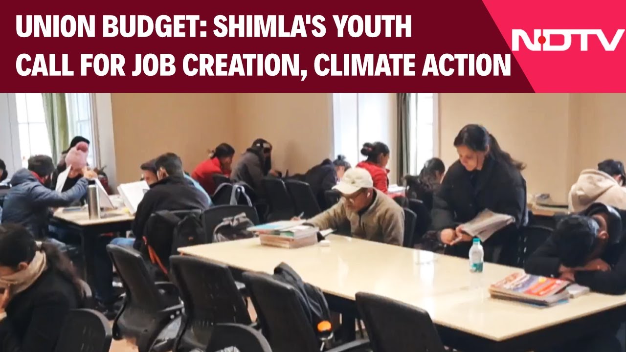 Union Budget: Shimla's Youth Call For Job Creation, Skill Development, And Climate Action