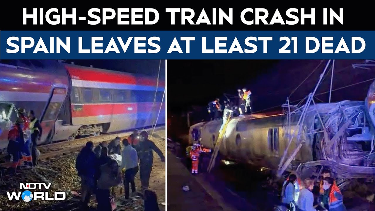 Spain Train Accident | 21 Killed, Over 70 Injured After Two Trains Collide In Spain's Andalusia