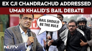 Umar Khali News | 'Bail Should Be Rule If...': Ex-Chief Justice DY Chandrachud On Umar Khalid's Plea