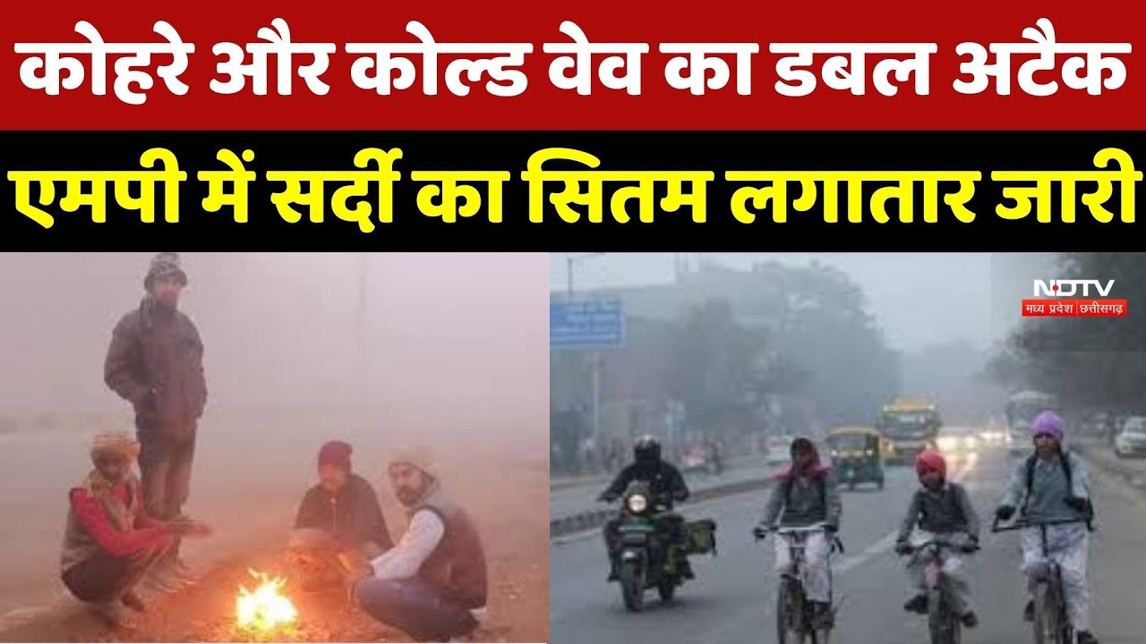 MP Weather : कड़ाके की ठंड का Attack, Fog और Cold Wave ने लोगों बढ़ाई मुश्किल