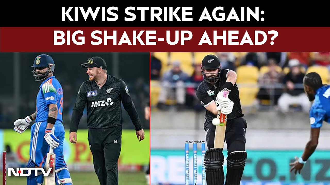 India ODI Series | Kiwis Strike Again! India Lose ODI Series 2–1, Big Team Shake-Up Expected