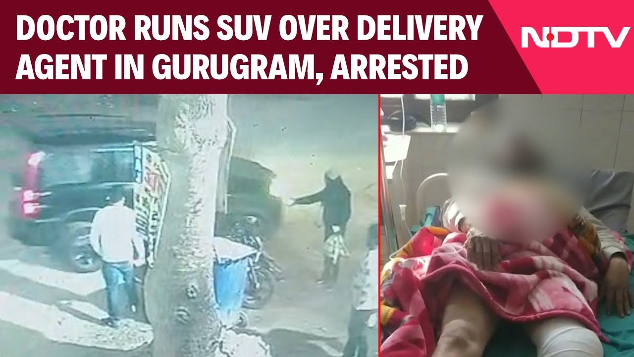 Delhi NCR News | Doctor Runs Scorpio Over Swiggy Delivery Agent In Gurugram, Arrested