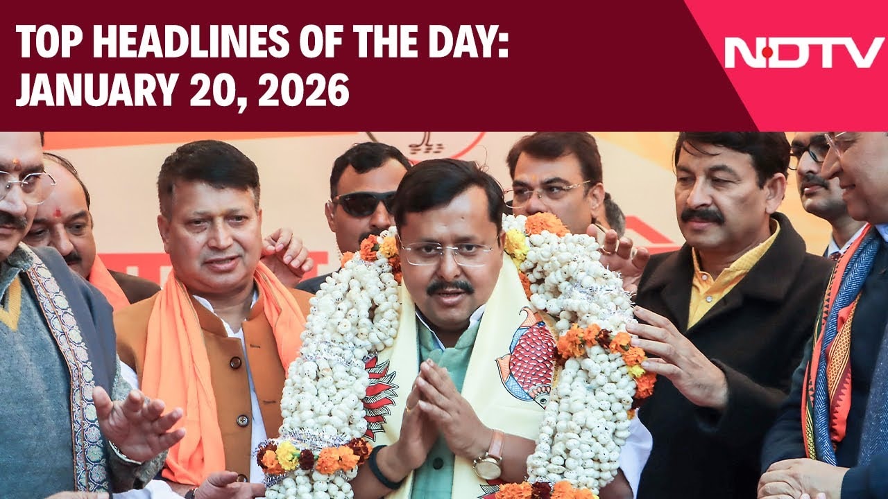 Top Headlines Of The Day: January 20, 2026