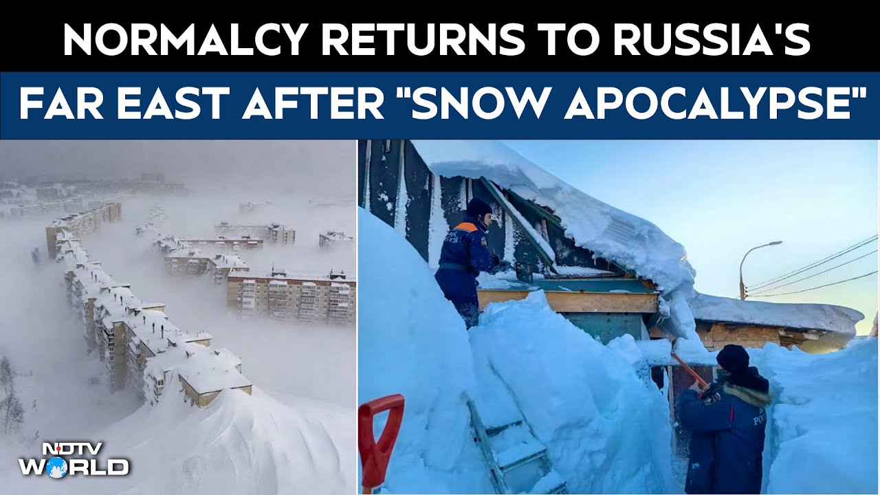 Russia&rsquo;s Kamchatka Slowly Recovers After &ldquo;Snow Apocalypse&rdquo; | Deadly Cyclone & Record Snowfall