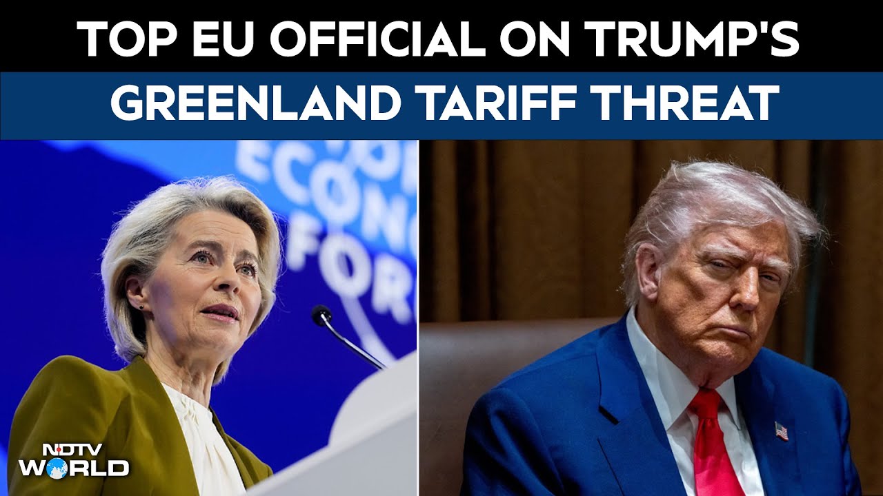 Davos Summit 2026 | Europe Vows "Unflinching" Response To Trump, Calls Tariffs A "Mistake"