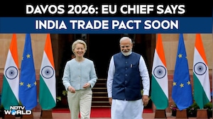 India At Davos | "Mother of All Deals": At Davos, EU Chief Says India Trade Pact Soon