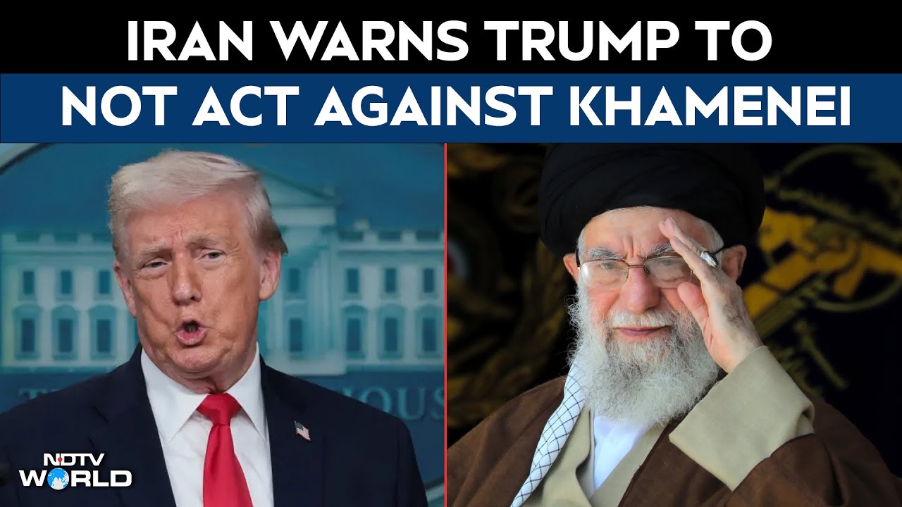 Iran Warns Trump To Not Act Against Khamenei