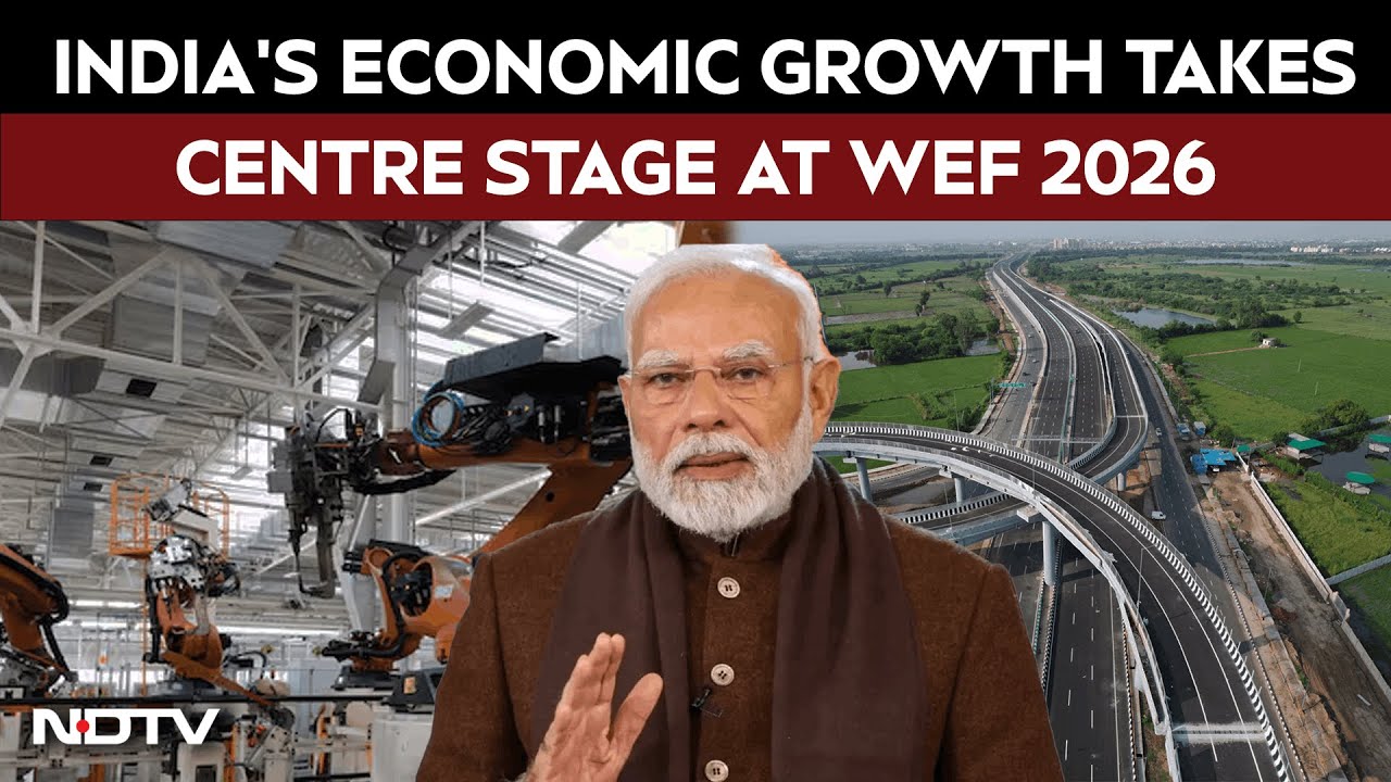 India's Economic Growth & Development Take Centre Stage At WEF 2026