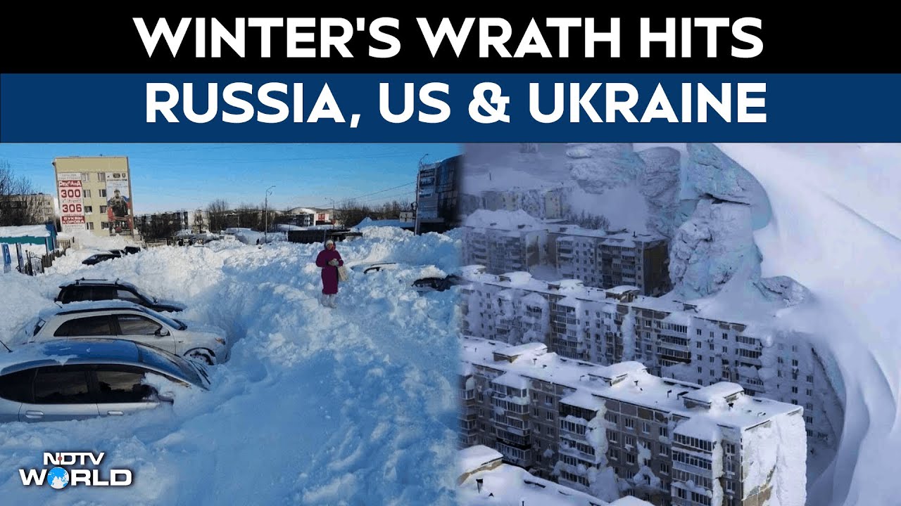 Extreme Winters Hit Russia, Ukraine & The United State