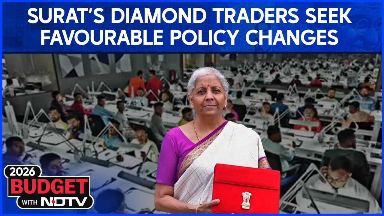 Union Budget 2026 | Surat's Diamond Traders Seek Favourable Policy Changes As Trump Tariffs Hit