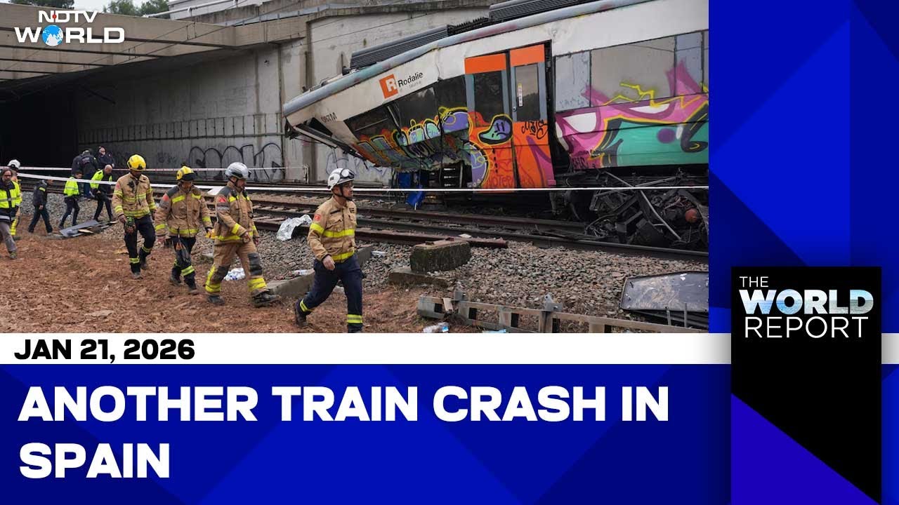 Barcelona Train Crash | Barcelona Commuter Train Crash Kills At Least 1