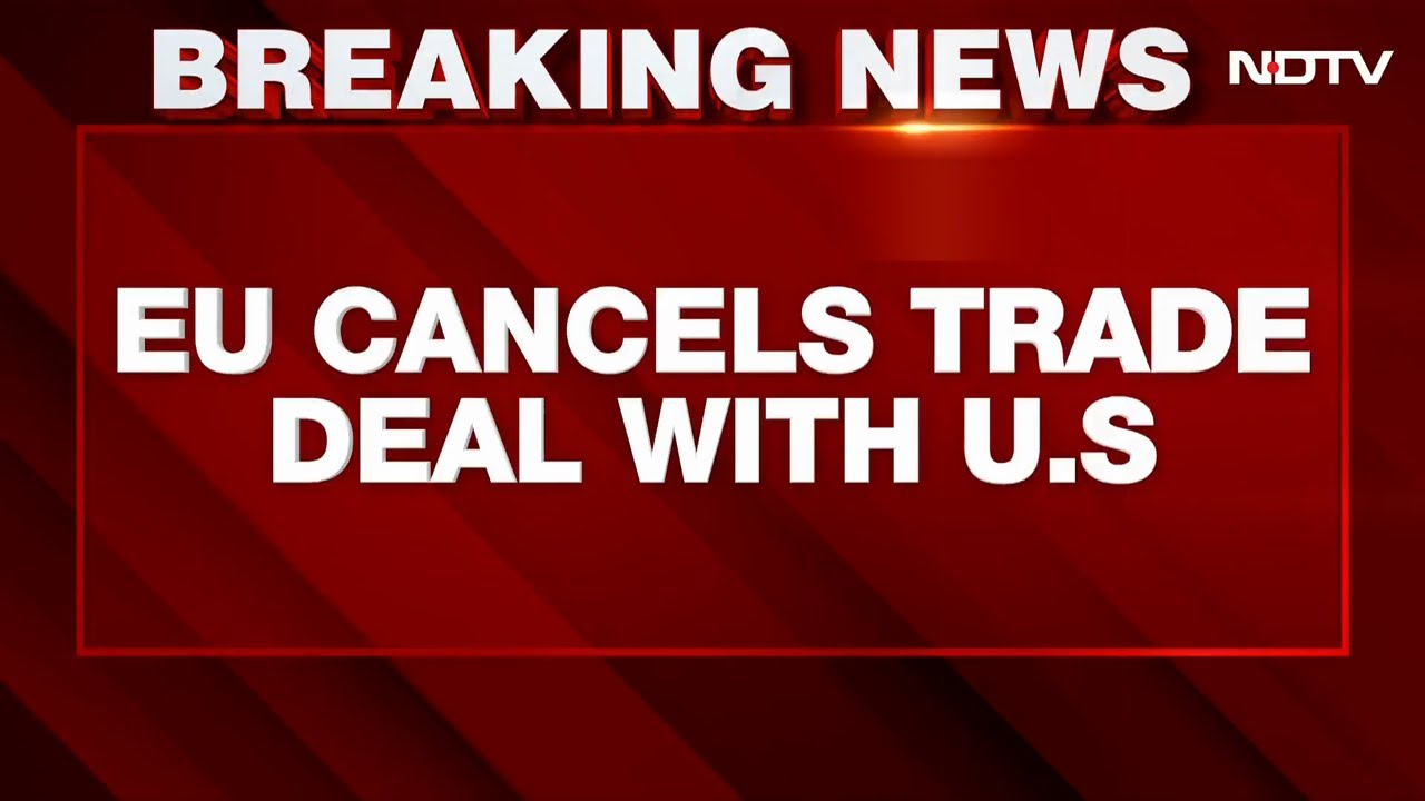 EU US Trade Deal | EU Parliament Freezes Approval Of US Trade Deal Over Trump's Greenland Threats