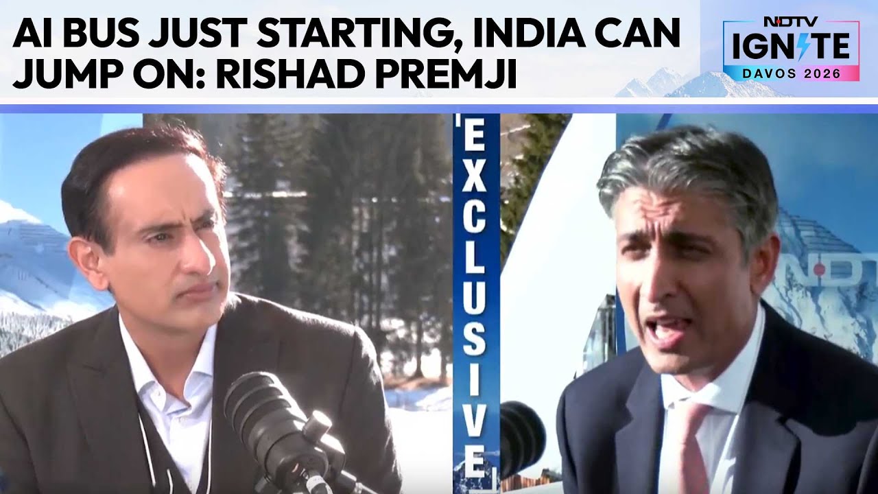 Davos Summit 2026 | 'AI Bus Is In Starting Mode, India Can Jump Onto It': Rishad Premji To NDTV