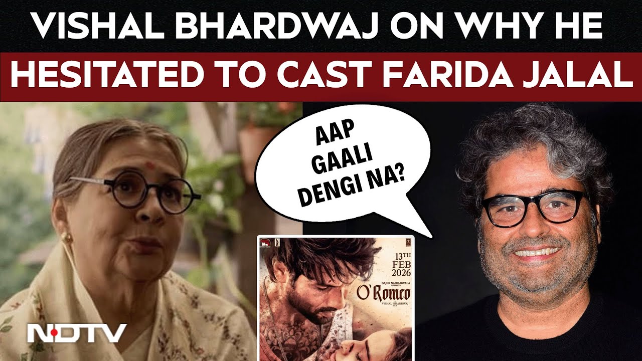 O' Romeo Director Vishal Bhardwaj Revealed Why He Was Hesitant To Cast Farida Jalal In The Movie