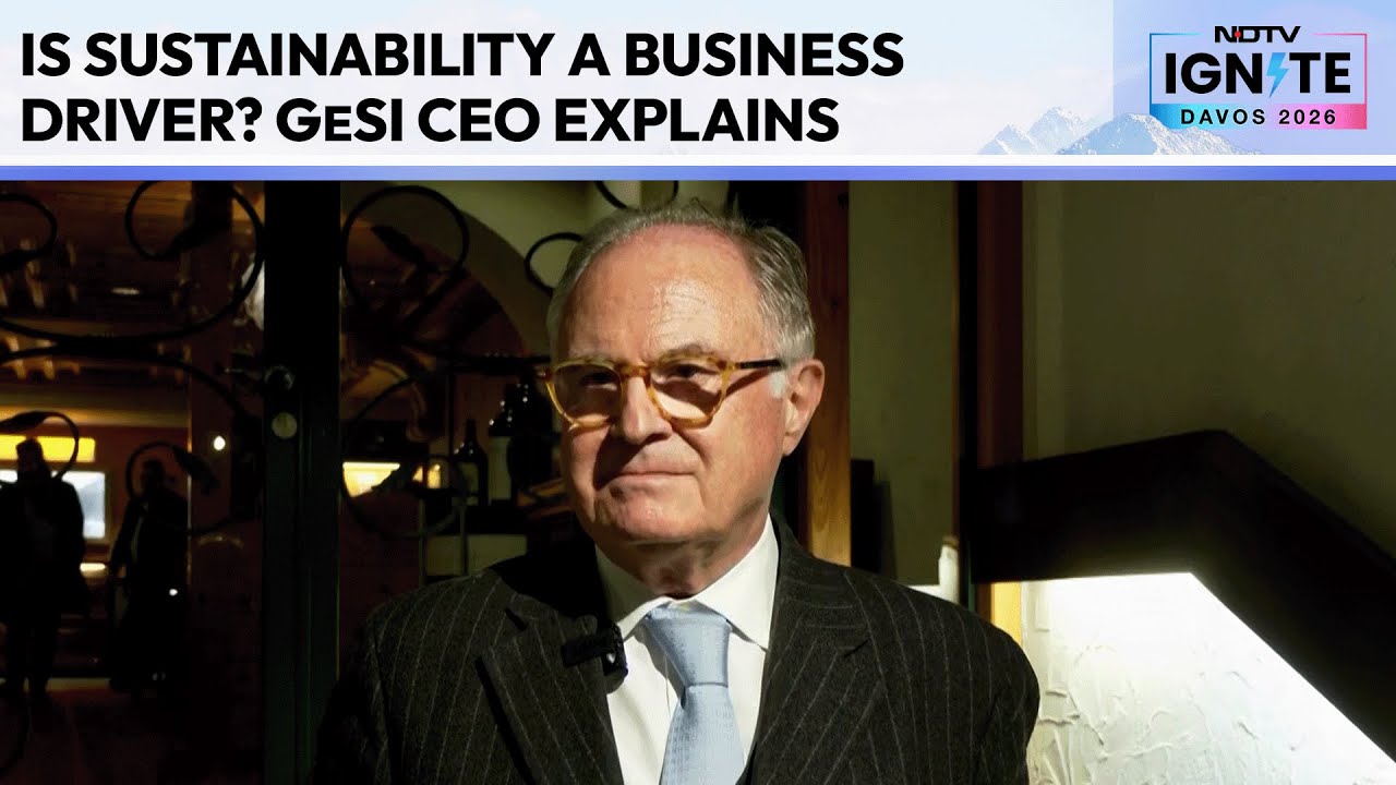 Davos 2026 | Is Sustainability A Business Driver? Luis Neves, GeSI CEO Explains