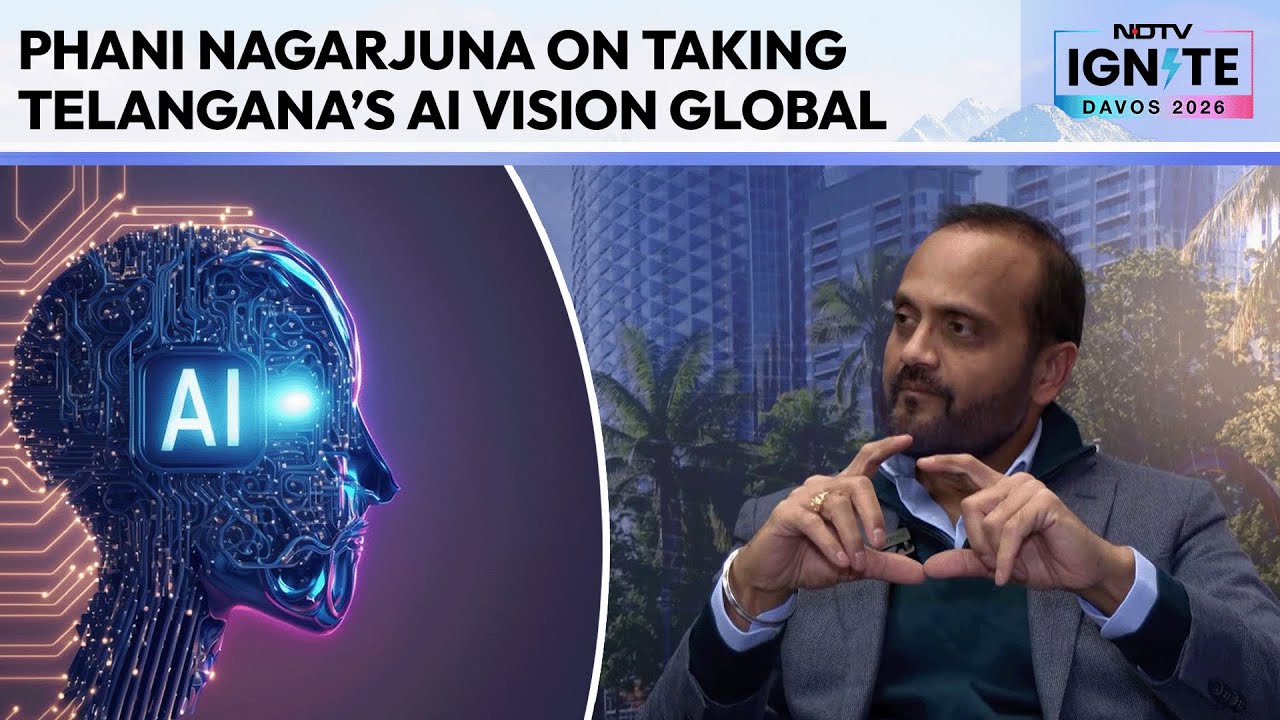 Davos 2026 | Phani Nagarjuna On How Telangana Is Stepping Into The Global Stage With Bold Vision