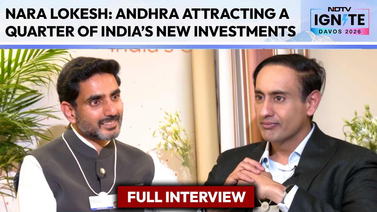 Nara Lokesh Exclusive: Andhra Pradesh Bets On Frontier Technology