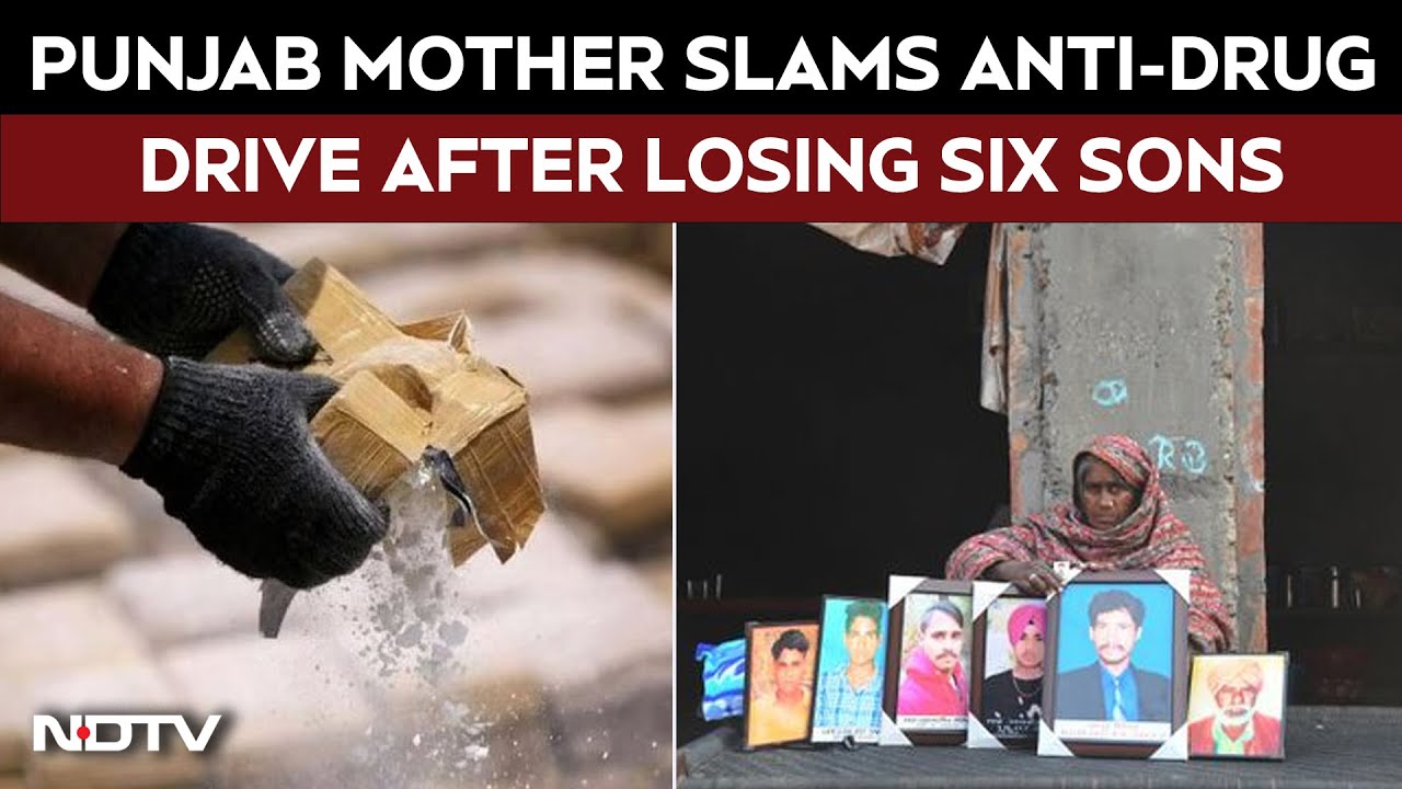 Punjab News | Punjab Mother Questions Anti-Drug Drive, Claims She Lost Six Sons To 'Chitta'